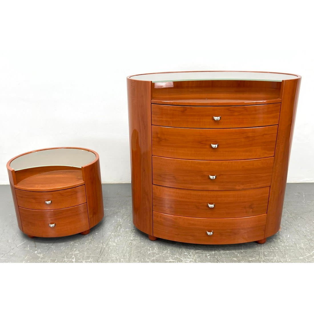 2pc Contemporary Bedroom Furniture.