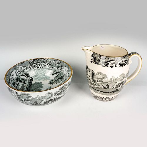 2PC COPELAND SPODE'S PORCELAIN BOWL