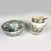 2PC COPELAND SPODE'S PORCELAIN