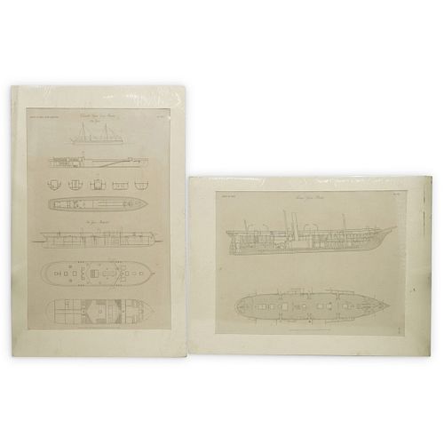 (2PC) "DAY & SON, LONDON" SHIP