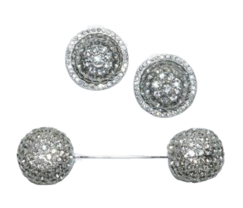 2PC DECO STYLE COSTUME JEWELRY