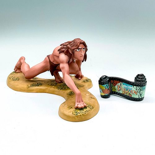 2PC DISNEY FIGURINES, TARZAN OF THE