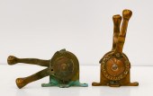 2pc Double Lever Brass Boat Th