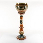 2PC DOULTON LAMBETH JARDINIERE