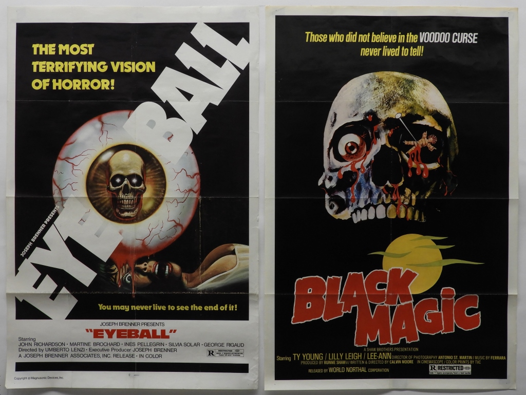 2PC EYEBALL & BLACK MAGIC ONE SHEET