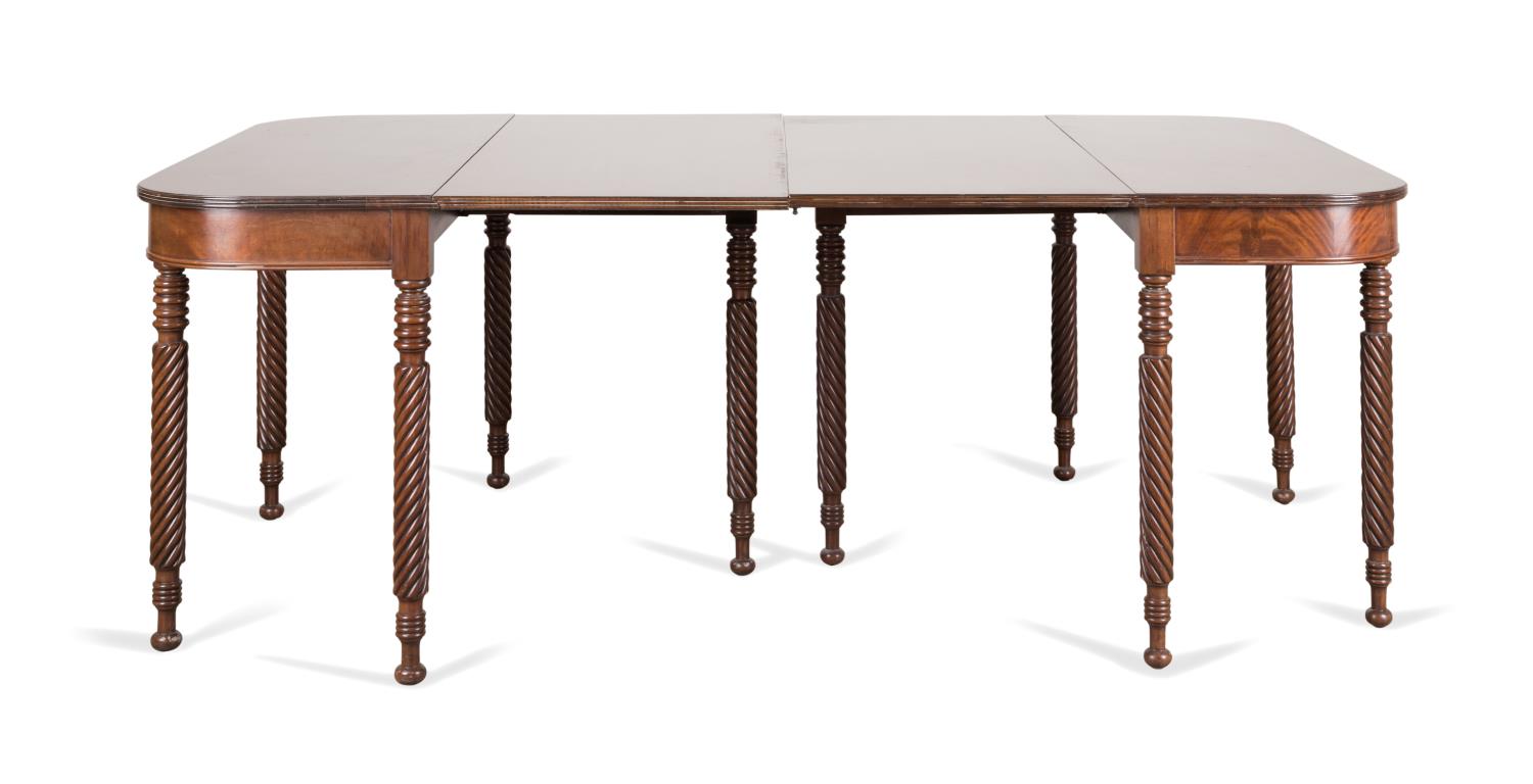 2PC FEDERAL STYLE MAHOGANY DROP