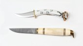 2PC FIXED BLADE & ANTLER HANDL