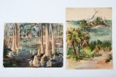 2PC. FLORIDA PAINTING LOT: 1)