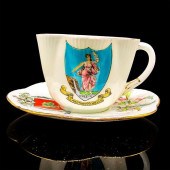 2PC FOLEY CHINA CUP AND SAUCER