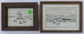 2pc George Aghupuk Miniature A