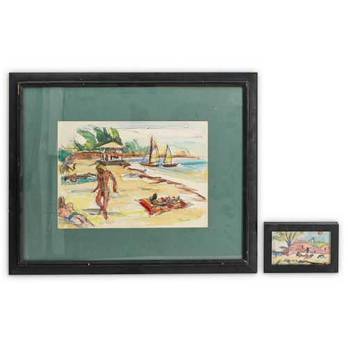 (2PC) GEORGE DANIELL (AMERICAN,