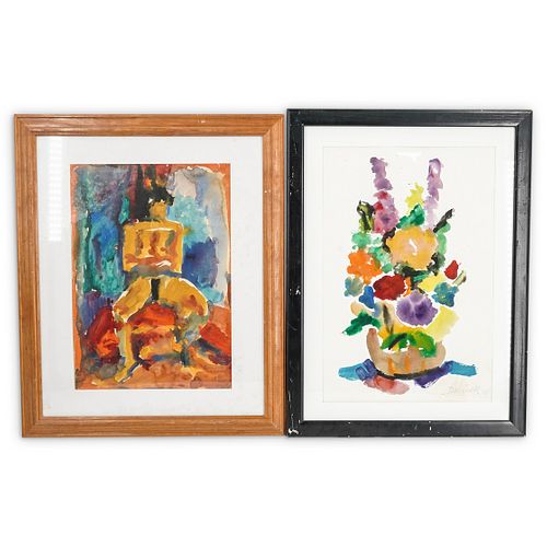 (2PC) GEORGE DANIELL (AMERICAN,