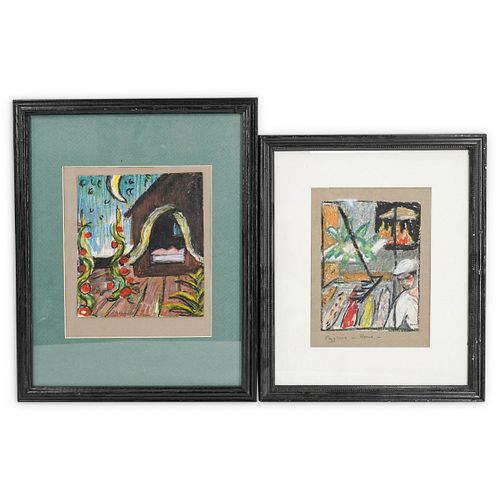 (2PC) GEORGE DANIELL (AMERICAN,