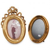 (2PC) GILT WOOD PICTURE FRAMES