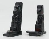 2pc Glen Pollard Argillite Tot