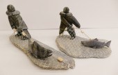2pc Glen Tingook Eskimo Fisher