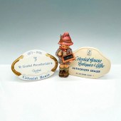2PC GOEBEL DEALER PLAQUES, COL