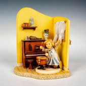 2PC GOEBEL HUMMEL FIGURINE + B