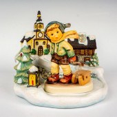 2PC GOEBEL HUMMEL FIGURINE + B