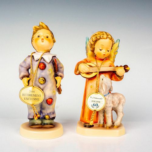 2PC GOEBEL HUMMEL FIGURINES,