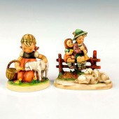 2PC GOEBEL HUMMEL FIGURINES, E