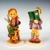 2PC GOEBEL HUMMEL FIGURINES, L