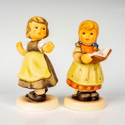 2PC GOEBEL HUMMEL FIGURINES, SPRING