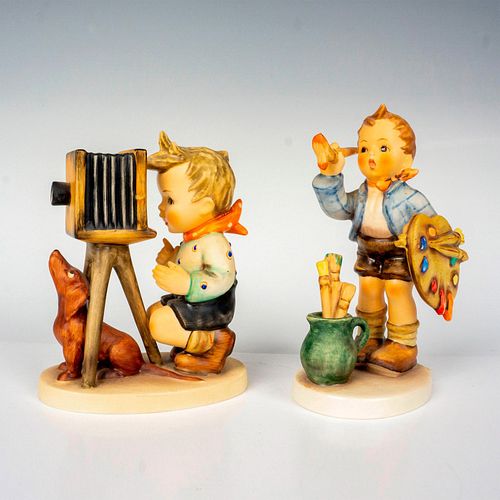 2PC GOEBEL HUMMEL FIGURINES, THE