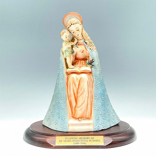 2PC GOEBEL HUMMEL FLOWER MADONNA