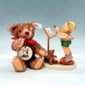 2PC GOEBEL HUMMEL PORCELAIN FI