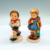 2PC GOEBEL HUMMEL PORCELAIN FI