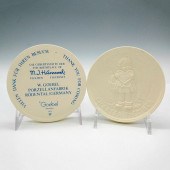 2PC GOEBEL HUMMEL PORCELAIN M.