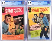 2PC GOLD KEY STAR TREK #1 #2 G