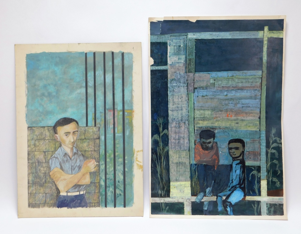 2PC GORDON STEELE SOCIAL REALIST