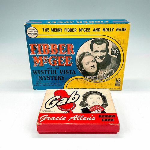 2PC GRACIE ALLEN'S RUMMY AND FIBBER