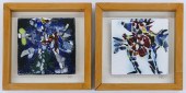 2pc Harold Balazs (1928-2017 W