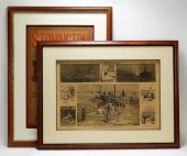 2PC HARPER'S WEEKLY & STONINGT