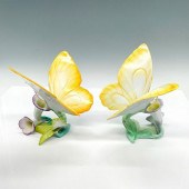2PC HEREND PORCELAIN FIGURINES