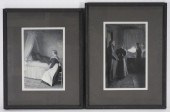 2PC IDA WAUGH INTERIOR GENRE S