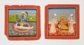 2PC INDIAN JODHPUR MINIATURE P
