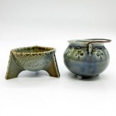 2PC IRISH PORCELAIN SALT & SUG