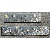2pc Irwin Isaiah Zagar Sculptu