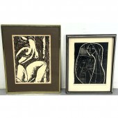 2pc ITZAK SANKOWSKY Modernist