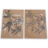 (2PC) JUDY RIFKA (AMERICAN, B.
