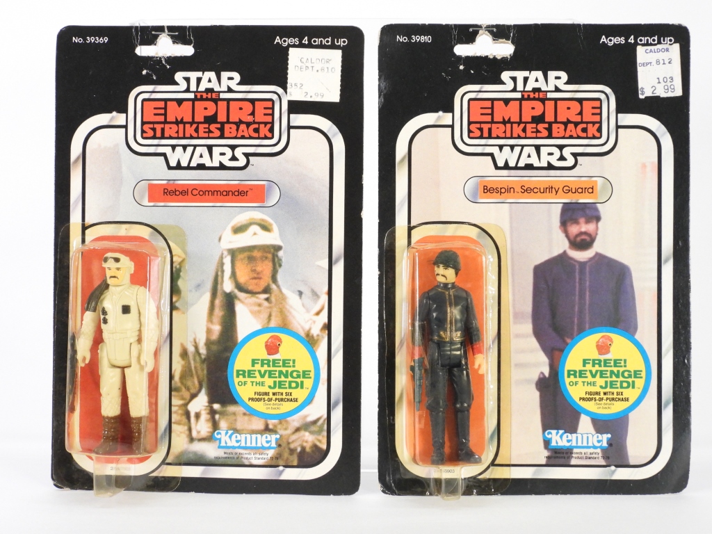2PC KENNER STAR WARS ESB REVENGE