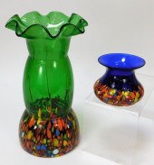 2PC KRALIK BLUE AND GREEN BOHE
