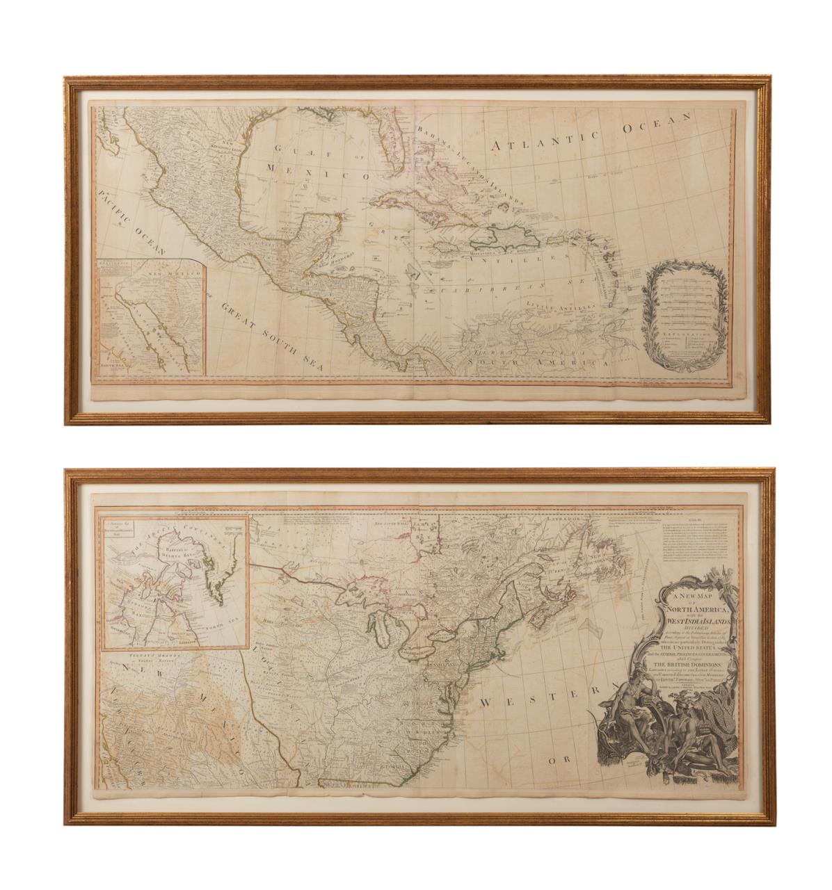 2PC L. 18TH C. THOMAS POWNALL,