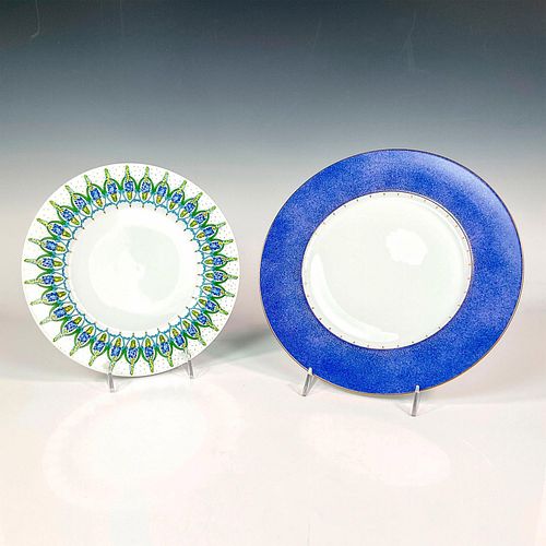 2PC LALIQUE PORCELAIN OF LIMOGES
