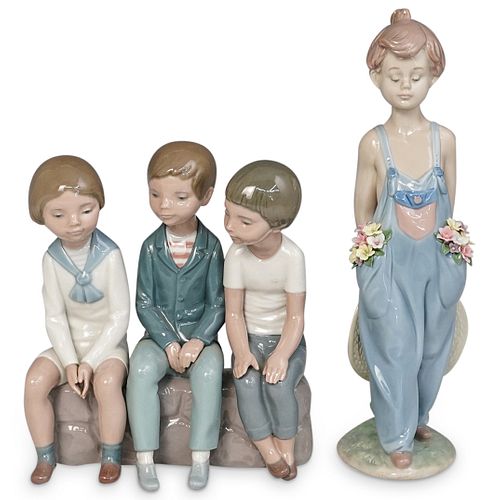 (2PC) LLADRO FIGURAL
