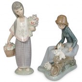 (2PC) LLADRO FIGURAL GROUPINGD